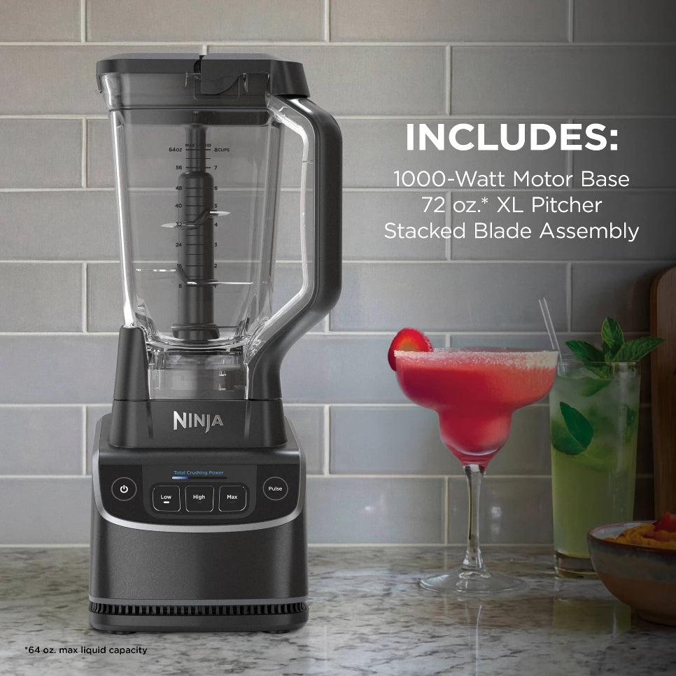 🔥[FLASH SALE]🔥{ Limited supply } Ninja UltraCrush 1000W Professional Blender Gray BP201