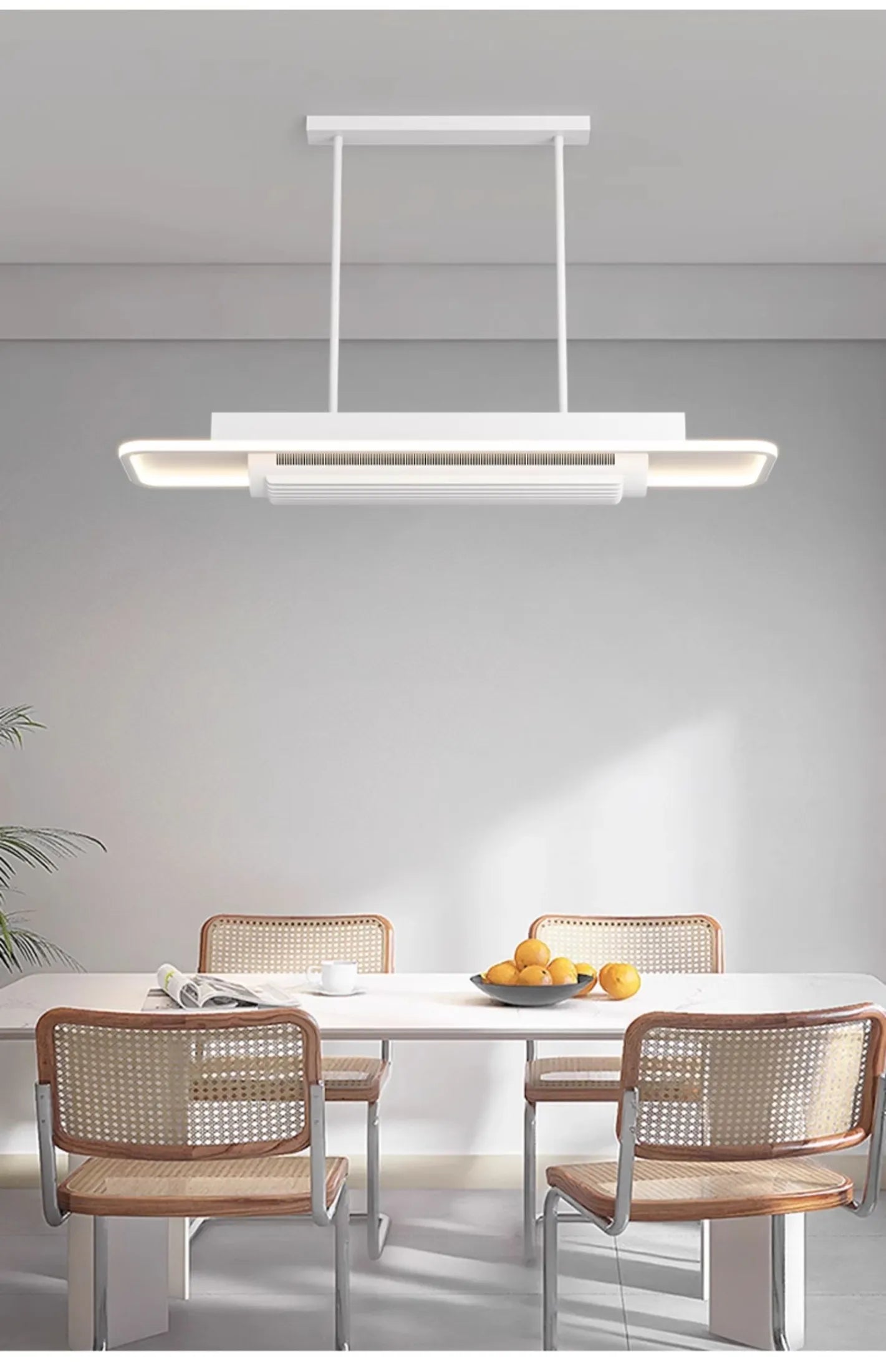 Smile | Bladeless Integrated Smart Fan Light Ceiling Mounted