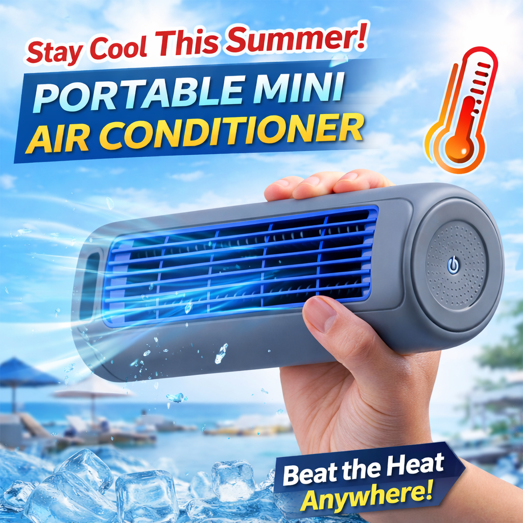🔥Last Day SALES🌊 Wireless Charging Air Conditioner❄️