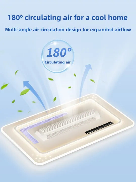 Smile | Bladeless Integrated Smart Fan Light Ceiling Mounted